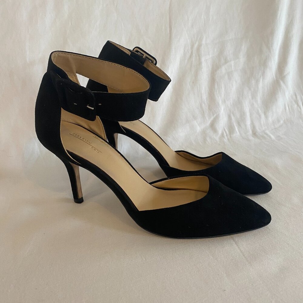 Zara Black Heels